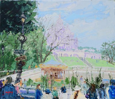 Sacre-Cœur, Montmartre, Carrossel de Jukyong Park