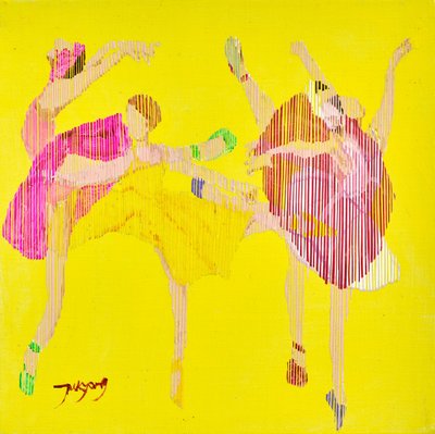 Figuras de ballet cheias de vida de Jukyong Park