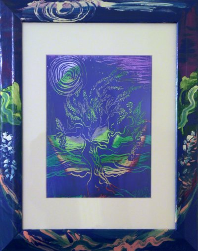 Toscana -Olive Tree in the Moonlight- de JuleSimo