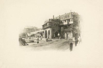 Uma das vistas de Jules Gervais-Courtellemont da Argélia (fotografia a preto e branco) de Jules (after) Gervais-Courtellemont