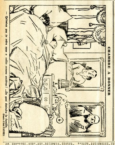 Candidato, Satirical em N & B de Jules Abel Faivre