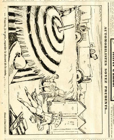 Candide, Satirical em N & B de Jules Abel Faivre