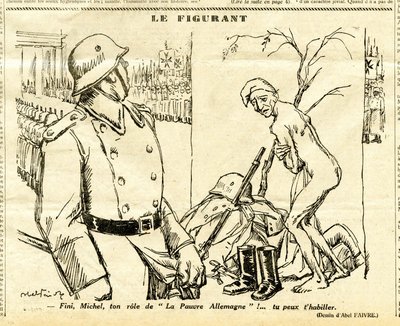 Candide, Satirical em P&B de Jules Abel Faivre