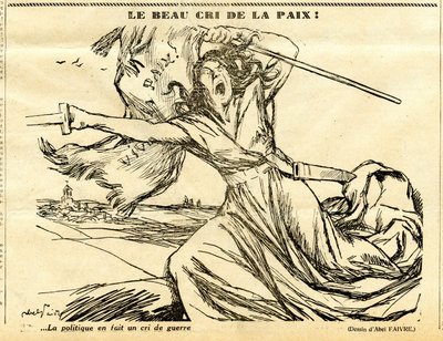 Candide, Satirical em P&B de Jules Abel Faivre