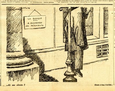 Candide, Satirical em P&B de Jules Abel Faivre