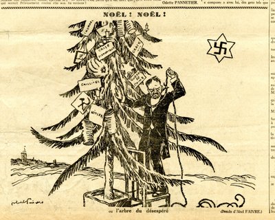 Candide, Satirical em P&B de Jules Abel Faivre