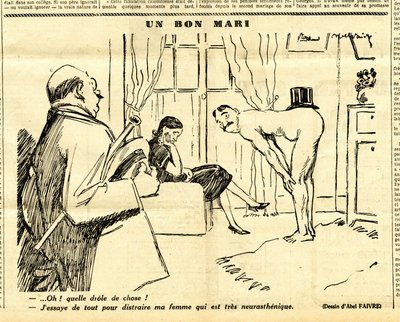 Candide, Satirical em P&B de Jules Abel Faivre