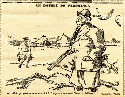 Candide, Satirical em P&B de Jules Abel Faivre