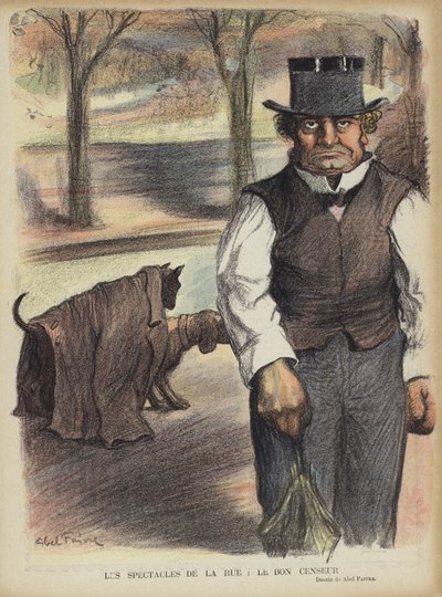 Ilustração para o riso de Jules Abel Faivre