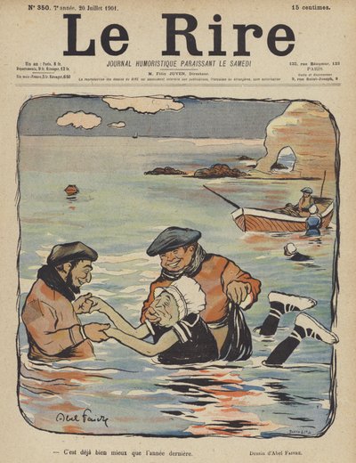 Ilustração para o riso de Jules Abel Faivre