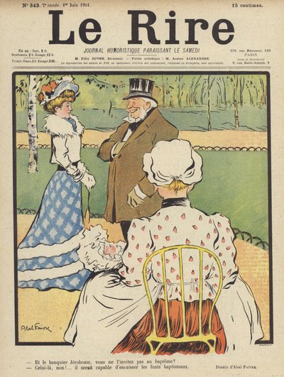 Ilustração para o riso de Jules Abel Faivre