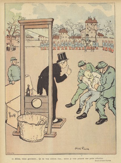 Ilustração para o riso de Jules Abel Faivre