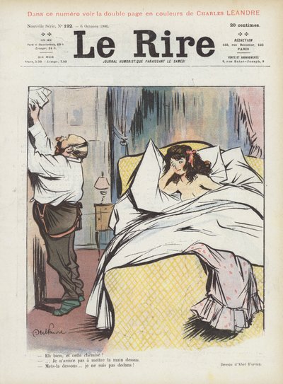 Ilustração para o riso de Jules Abel Faivre