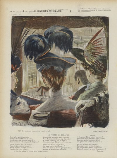 Ilustração para o riso de Jules Abel Faivre