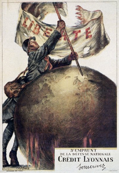 O terceiro empréstimo de defesa nacional, 1917 de Jules Abel Faivre
