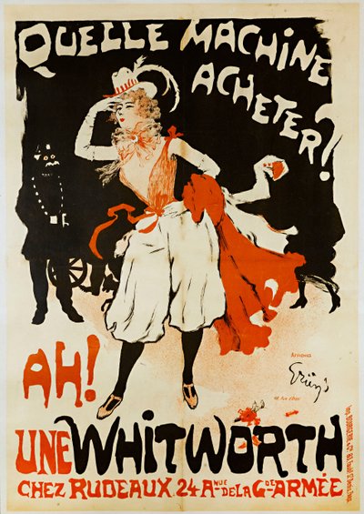 Qual máquina comprar, 1897. de Jules Alexandre Grün