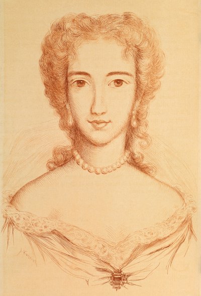 Retrato de Armande Bejart de Jules Armand Hanriot