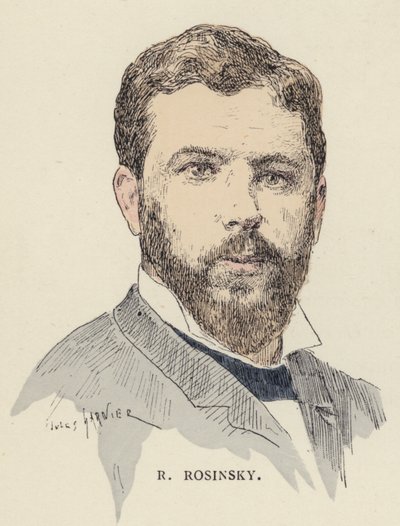 R Rosinsky (cor litho) de Jules Arsene (after) Garnier