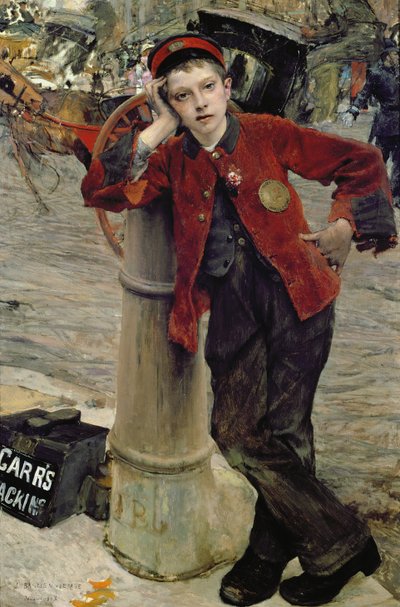 Londres Bootblack de Jules Bastien Lepage