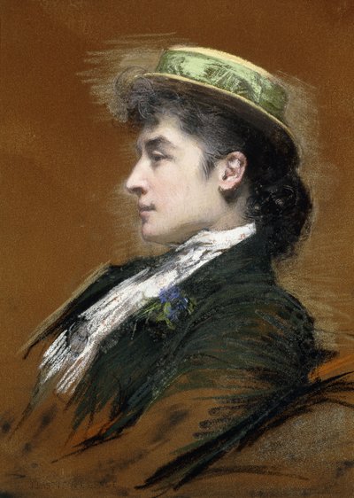 Retrato da Sra. Lebegue, de Jules Bastien Lepage