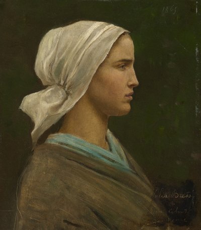 Jeanne Calvet, 1865 de Jules Breton