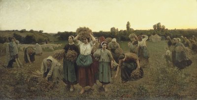 A lembrança dos respigadores de Jules Breton