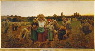 Lembrança dos respigadores (pintura sobre tela) de Jules Breton