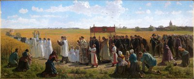 A bênção do trigo em Artois de Jules Breton