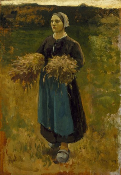 O Gleaner, 1859 de Jules Breton