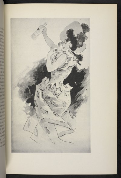 Uma bailarina. Jules Chéret. Paris: Maurice Le Garrec de Jules Cheret