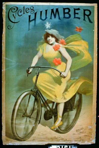 Publicidade para &39;Humber Cycles&39; de Jules Cheret