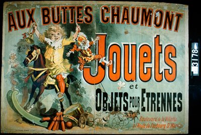 Em Buttes Chaumont, 1885 de Jules Cheret