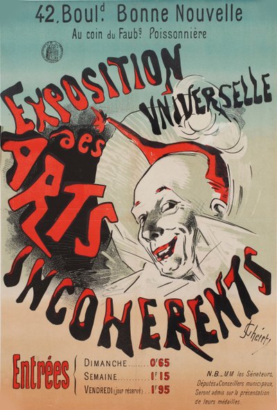 Exposição Universal de Artes Incoerentes, 1889. de Jules Cheret
