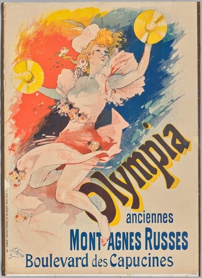 Montanha-russa Olympia de Jules Cheret