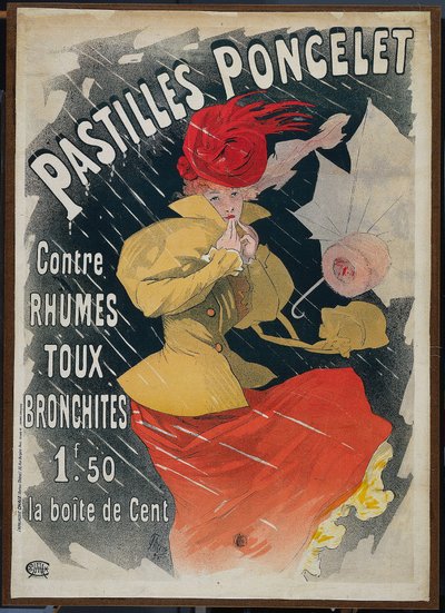 Pastilles Poncelet, 1896. de Jules Cheret