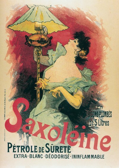 "Saxolein" 1891 (litografia) de Jules Cheret