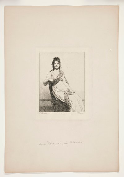 Mme Verninac, n?e Delacroix de Jules David