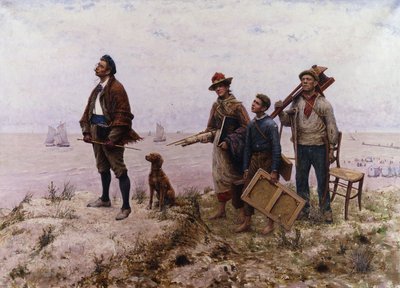 Um pintor amador; Pintor amador, de Jules Denneulin