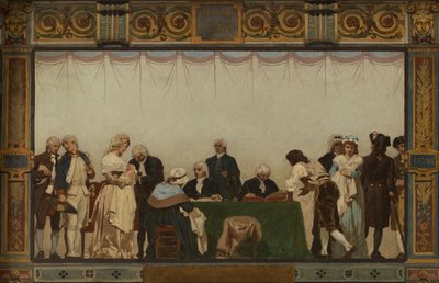 Esboço para a Câmara Municipal do 20º arrondissement: Naissance, patrie, devoir, droits de Jules Didier