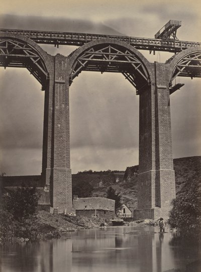 Pont-de-Buis, no Doufine, França, c. 1865 de Jules Duclos