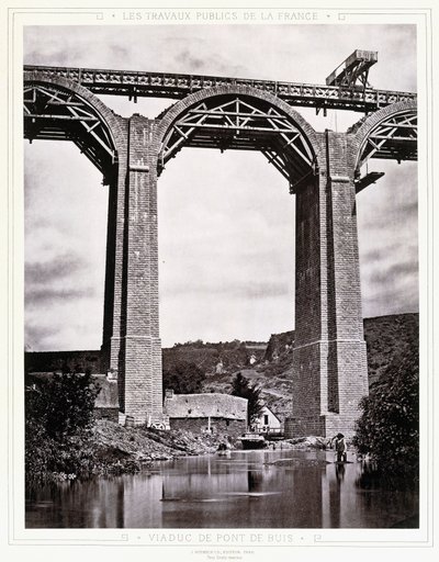 Viaduto de Pont de Buis, c. 1876-1883 de Jules Duclos