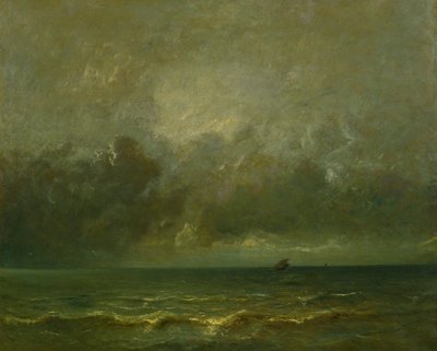 A calma antes da tempestade de Jules Dupré
