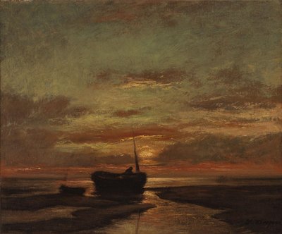 Holandês: Sunset Sunset de Jules Dupré