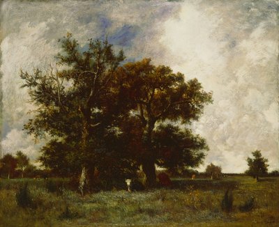 Fontainebleau Oaks de Jules Dupré