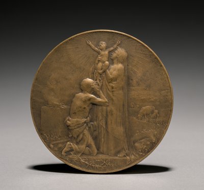 Medalha, 1800. de Jules Dupré