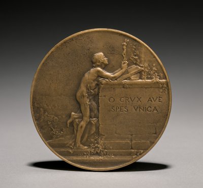Reverso da medalha, 1800. de Jules Dupré