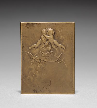 Medalhão reverso. de Jules Dupré