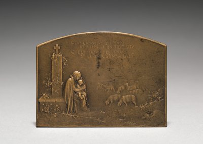 Medalhão reverso. de Jules Dupré