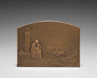 Medalhão reverso. de Jules Dupré