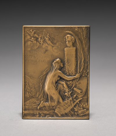 Medalhão reverso, 1903. de Jules Dupré